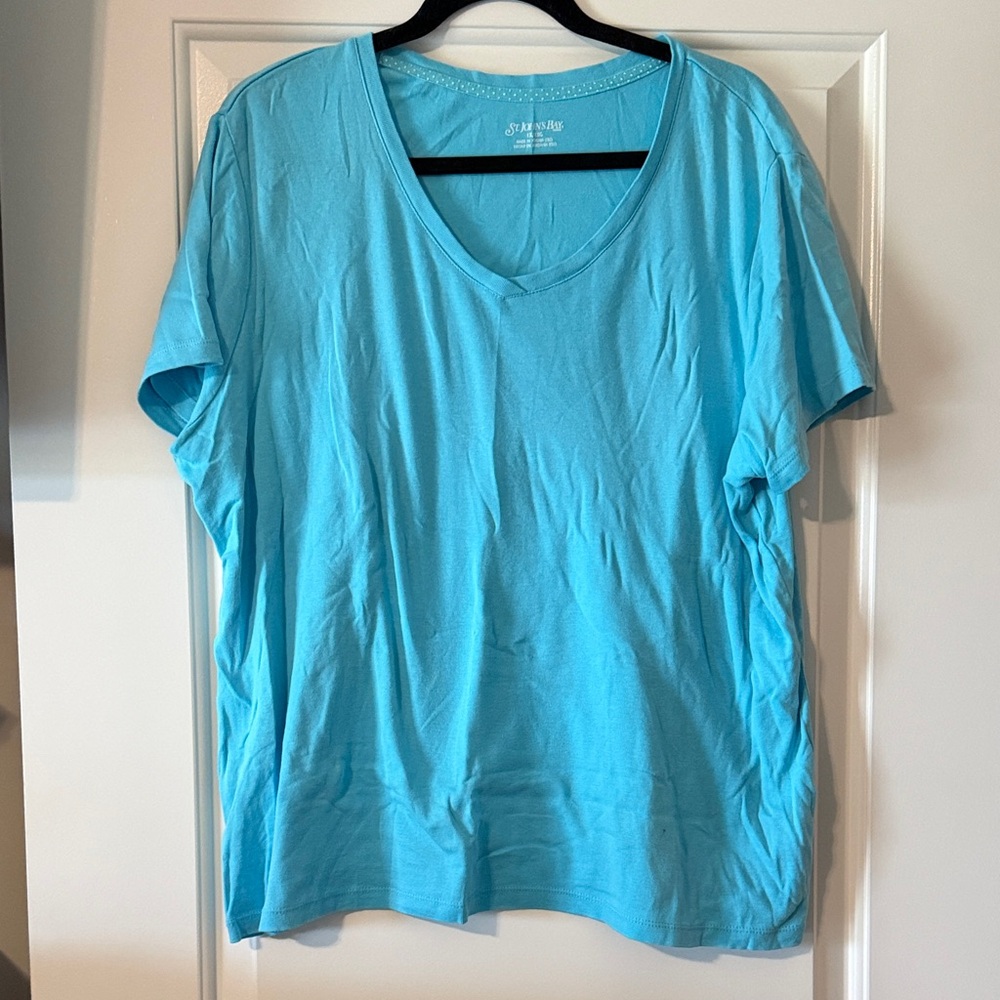 St. John's Bay Women's Short Sleeve